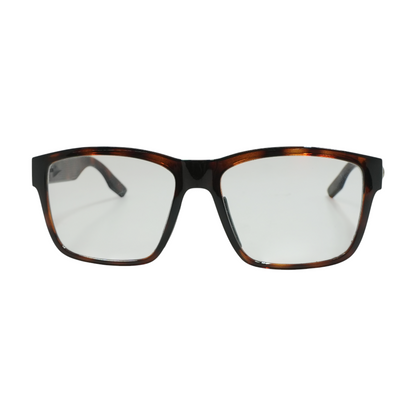 Tortoise Paunch RX Square Prescription Eyewear