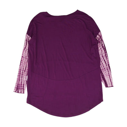 Pink Solid Long Sleeve Blouse