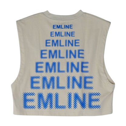 Beige Cropped T-Shirt