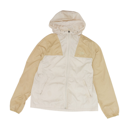 Beige Color Block Jacket