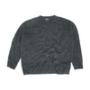 Black Solid Pullover Sweater