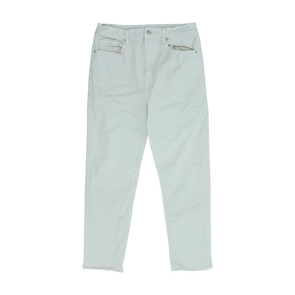 Cream Slim Jeans