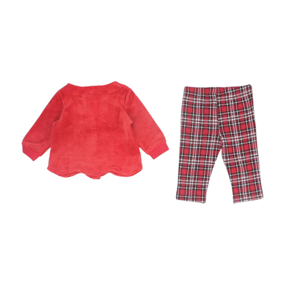 Red Long Sleeve Set
