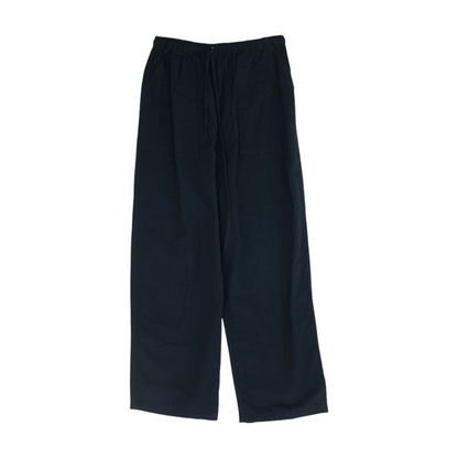 Black Straight Pants