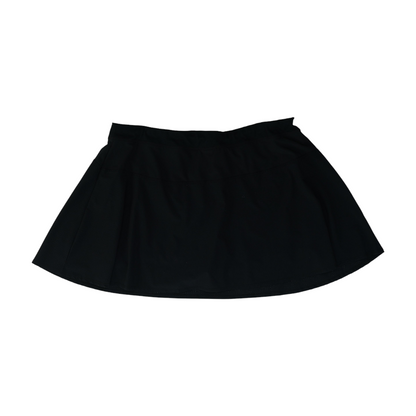 Black Plus Mini Skort