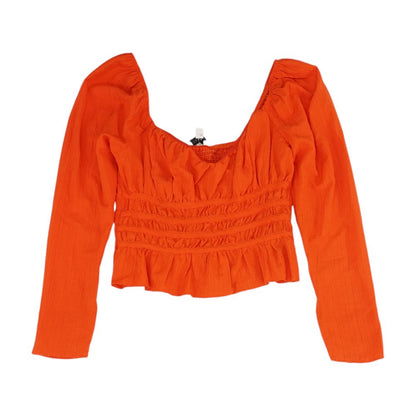 Orange Blouse