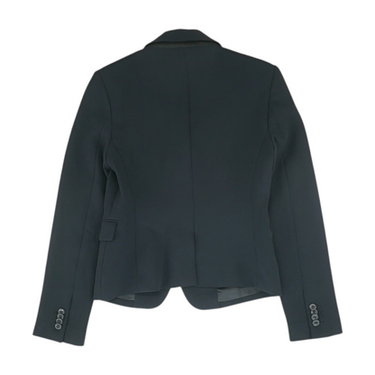 Black Solid Blazer