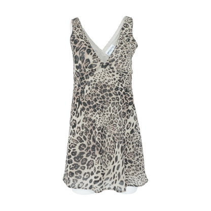 Multi Animal Print Mini Dress