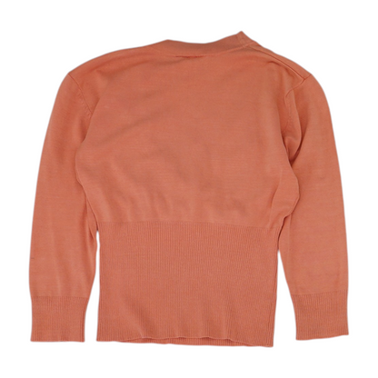 Peach Petite Pullover Sweater
