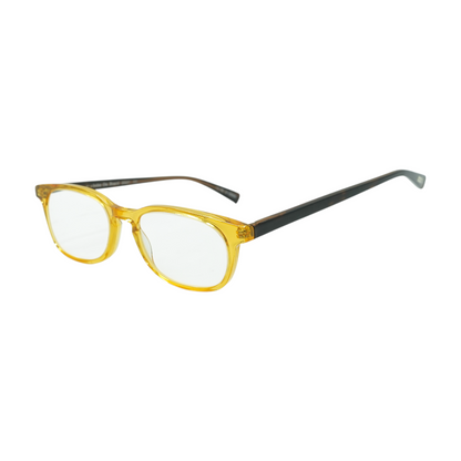 Yellow On Board Oval Prescription Eyewear