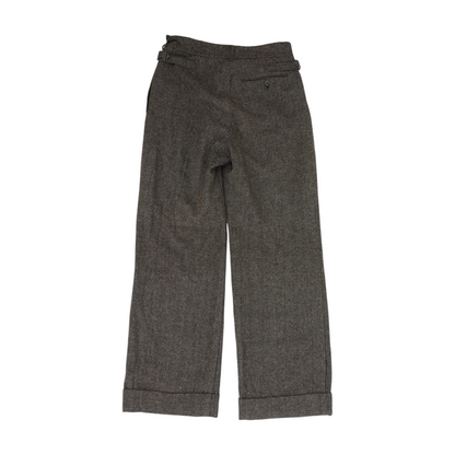Brown Chevron Pants