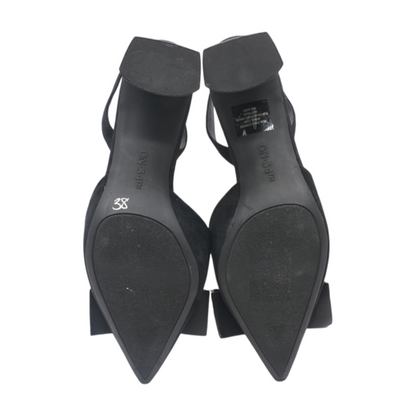 Black Block Heels