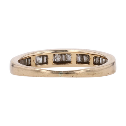 1/8 ctw 14K Yellow Gold Diamond Band Ring