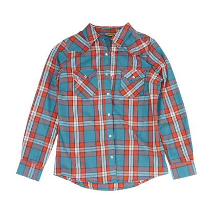 Blue Plaid Button Down