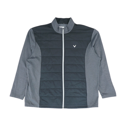 Black Color Block Jacket