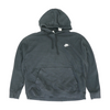 Black Solid Hoodie Pullover