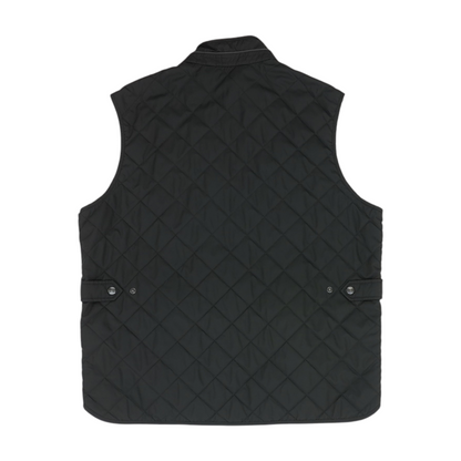 Black Solid Vest