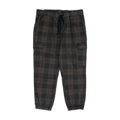 Brown Houndstooth Pants