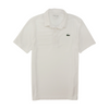 White Solid Short Sleeve Polo