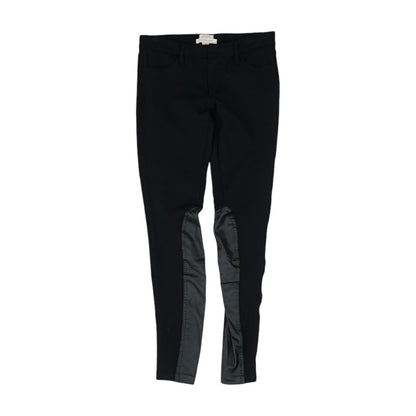 Black Solid Pants