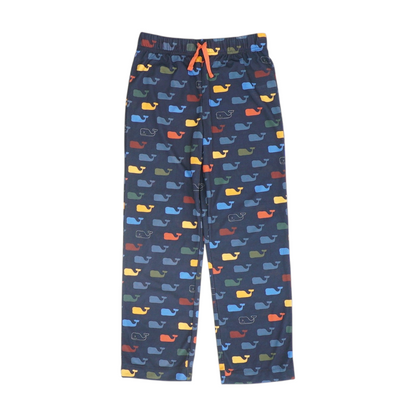 Navy Print Pajama Bottom