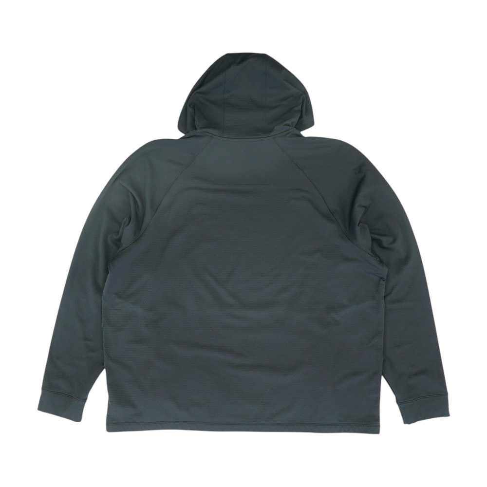 Black Solid Hoodie Pullover