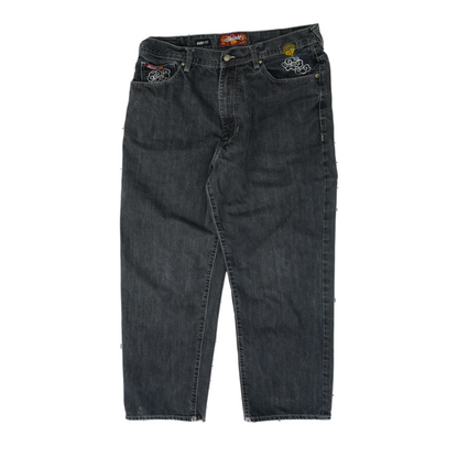 Black Regular Jeans
