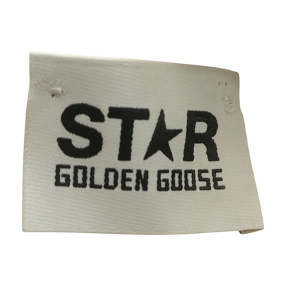 White Wool Beanie with Black Star