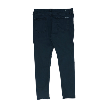 Black Tapered Jeans