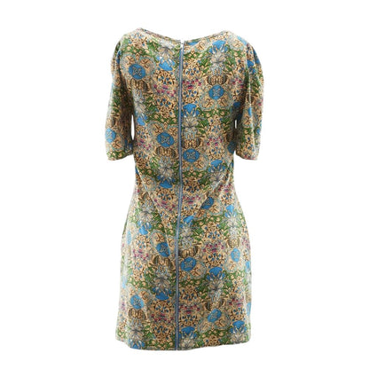 Multi Floral Midi Dress