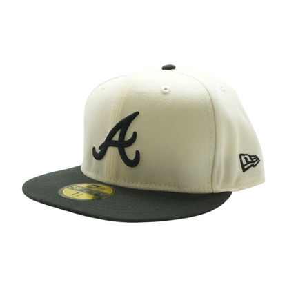 Beige Atlanta Braves Ballcap Hat
