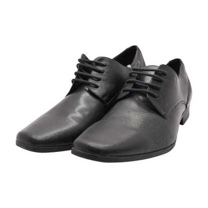 Black Lace-Up Dress Shoes