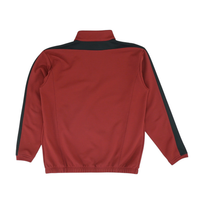 Burgundy Solid 1/4 Zip Pullover