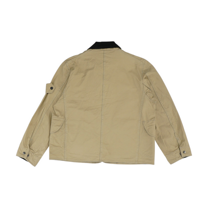 Khaki Solid Jacket