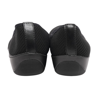 Black Slip-On Flats