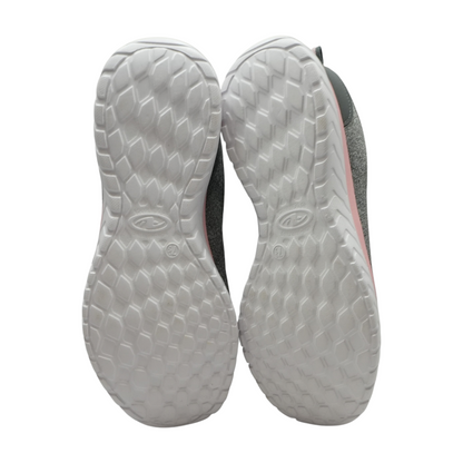 Gray Low-Top Athletic Shoes