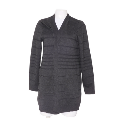 Charcoal Cardigan Sweater