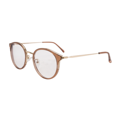 Gold LC5948 Round Prescription Eyewear