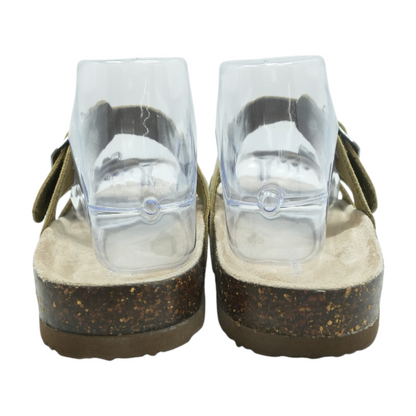 Tan Flat Sandals