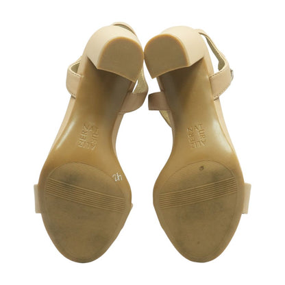 Tan Block Heels