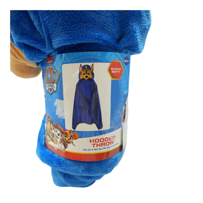 Paw Patrol Hooded Throw Blanket - Chase