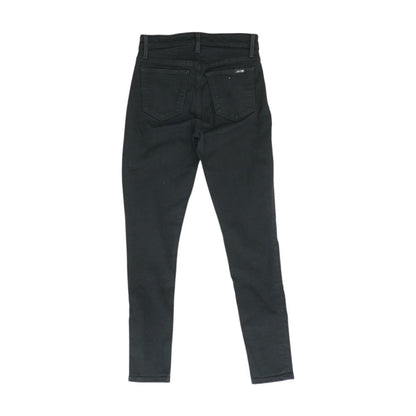 Black High Rise Skinny Leg Jeans