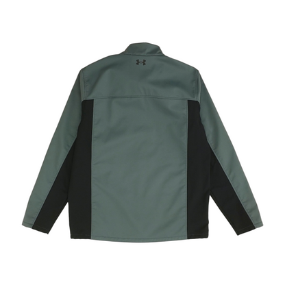 Gray Color Block Jacket