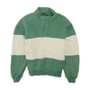 Abercrombie & Fitch Green Color Block 1/4 Zip Pullover – Image 1