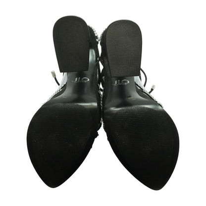 Black Block Heels