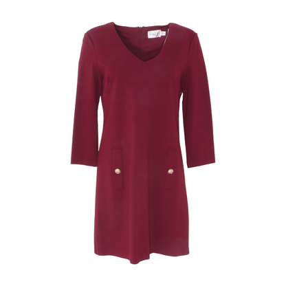 Maroon Mini Dress