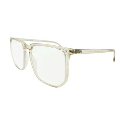 Beige Cold Insert Square Prescription Eyewear