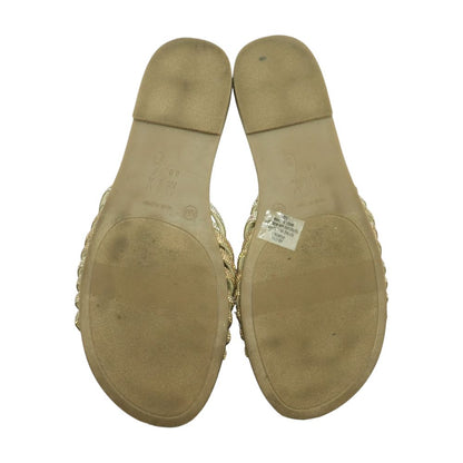 Gold Flat Sandals