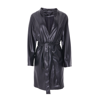 Black Solid Coat