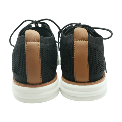 Black Lace-Up Dress Shoes